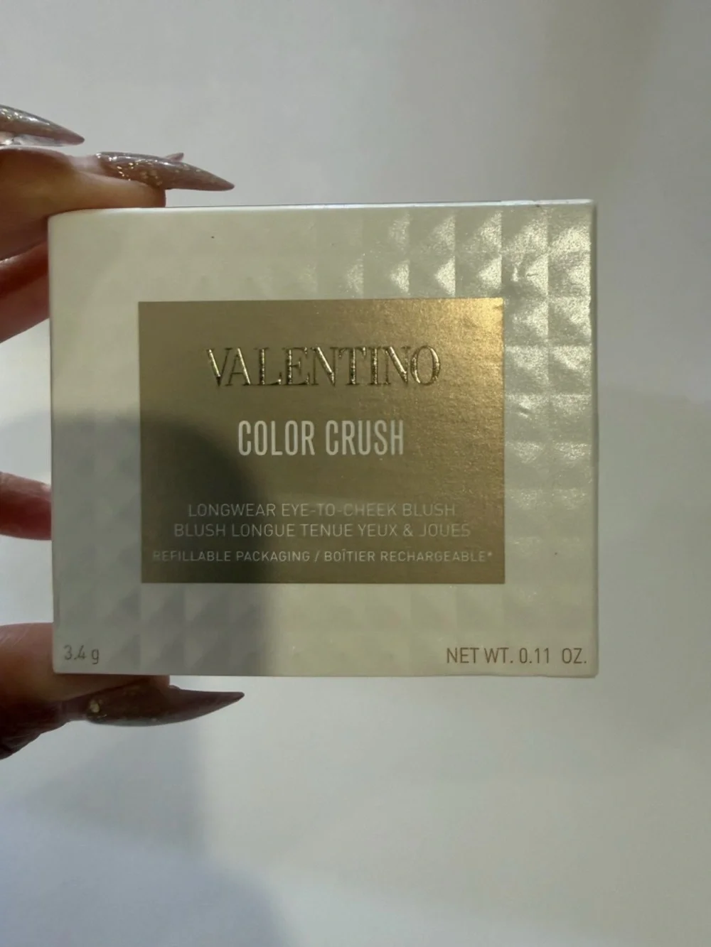 Valentino Color Crush Longwear Eye-to-Cheek Blush-refillable 3.4 g (0.11 oz)